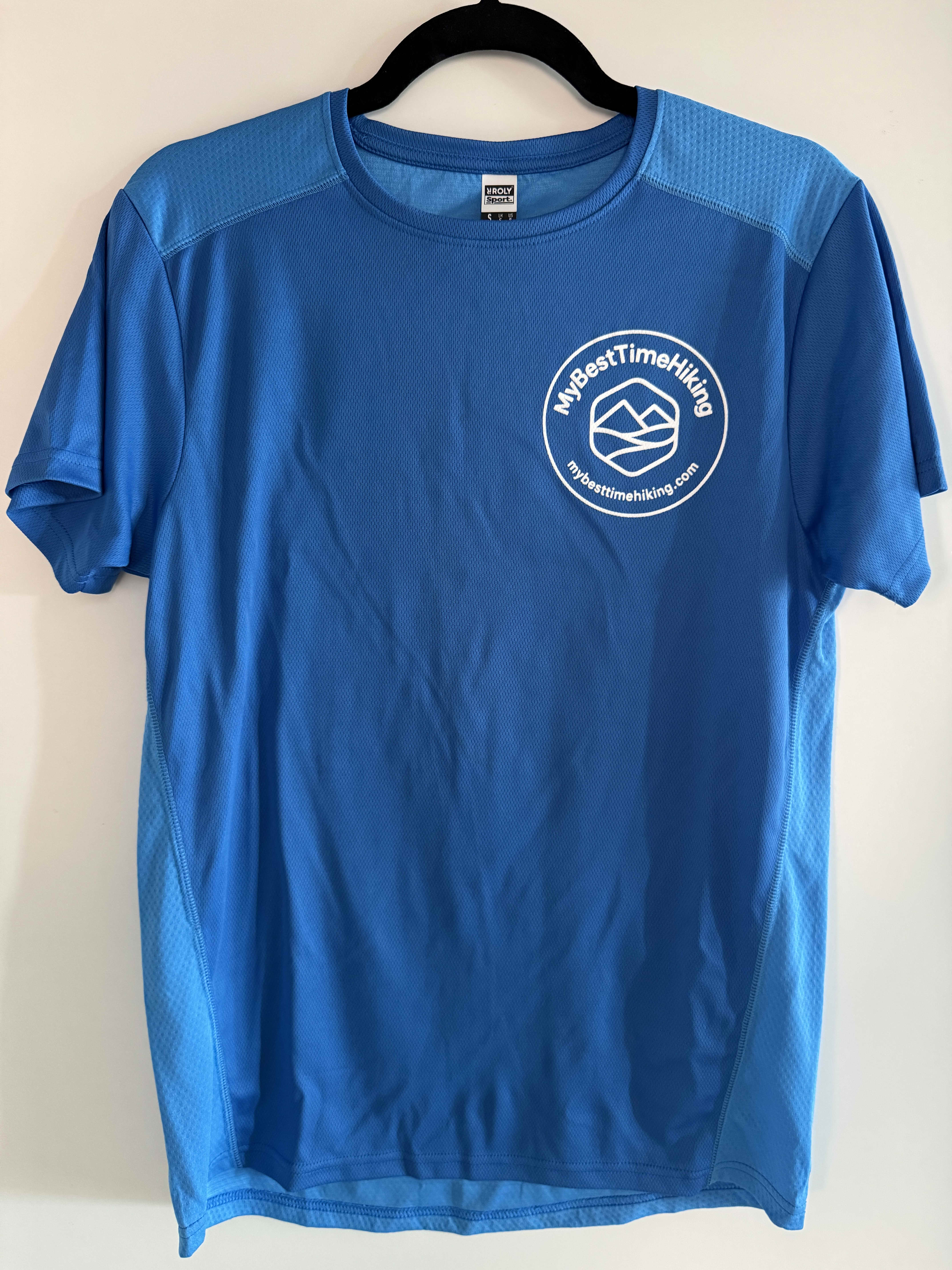 T-shirt Blu Royal/Light Royal