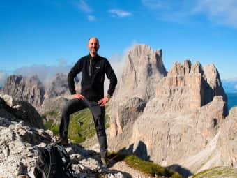 Trekking notturno con alba al Catinaccio 3
