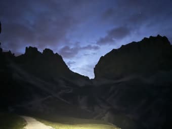 Trekking notturno con alba al Catinaccio 5