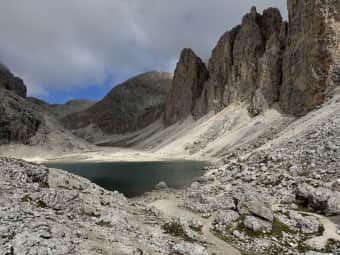 Trekking notturno con alba al Catinaccio 2