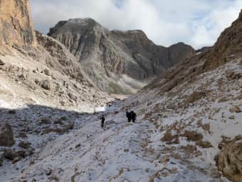 Trekking notturno con alba al Catinaccio 7