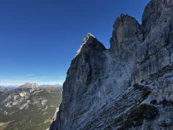 Crossing the Cadini di Misurina 2
