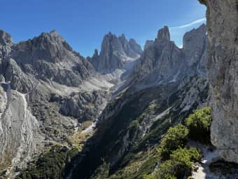 Crossing the Cadini di Misurina