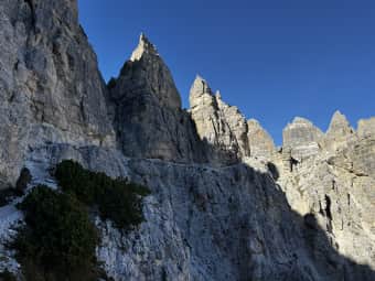 Crossing the Cadini di Misurina 6