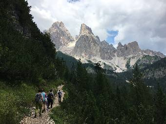 Trekking at Cortina d’Ampezzo