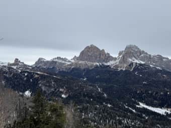 Invernale alla Croda da Lago 7