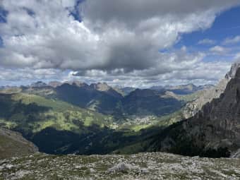 Velo della Madonna hut 2