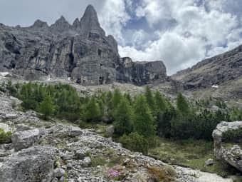 Velo della Madonna hut 6