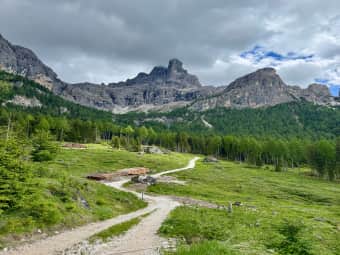 Velo della Madonna hut 7