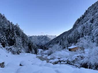 Winter at the Chiggiato Refuge 7