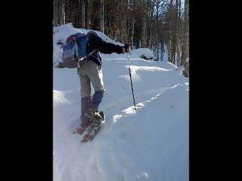 Snowshoeing on Cansiglio 3