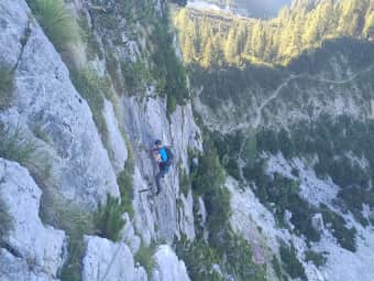 Conquering the Moiazza: the Gianni Costantini via ferrata 3