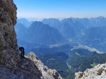 Conquering the Moiazza: the Gianni Costantini via ferrata 2