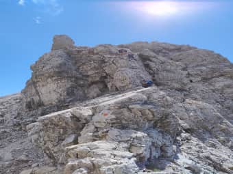 Conquering the Moiazza: the Gianni Costantini via ferrata 5