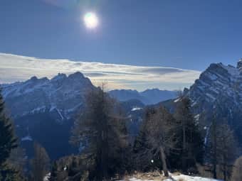 Escursione invernale allo Spiz de Zuel 6