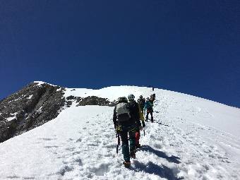 Punta Penìa - Marmolada summit 2