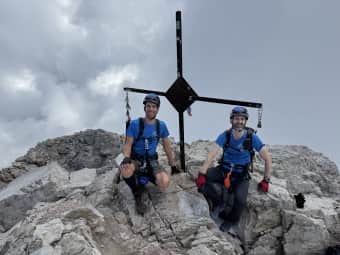 Crossing Civetta: Alleghesi and Tissi via ferratas 5