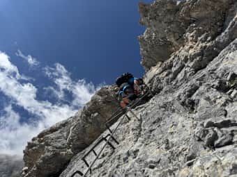 Crossing Civetta: Alleghesi and Tissi via ferratas