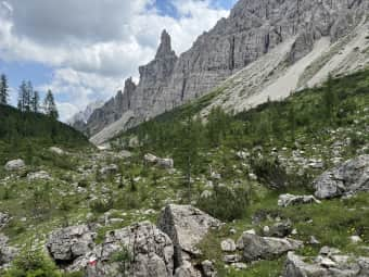 Rifugio Giaf e forcella Scodavacca 6