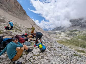TransCivetta in tent 7