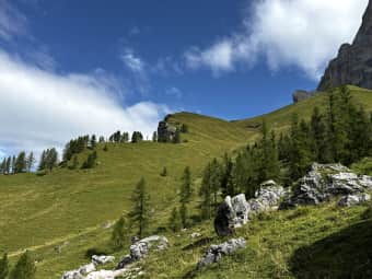 Cima Rosetta: a hike through the lunar landscape of the Pale di San Martino 4
