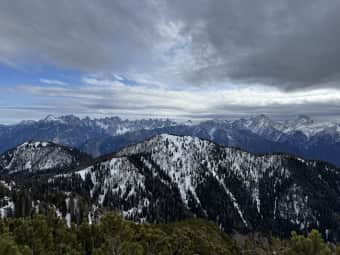 Winter at the Antelao refuge 3