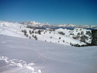 Winter on Monte Pizzoc