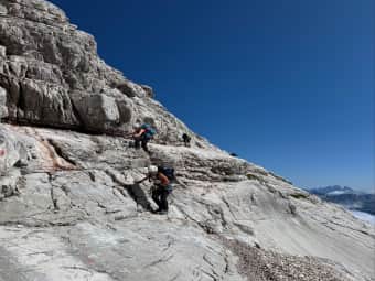 Via Normale to Civetta 3