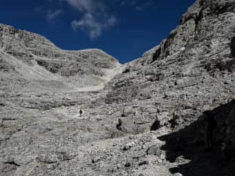 Pale di San Martino: Loop hike between Rifugio Rosetta and Pradidali 6