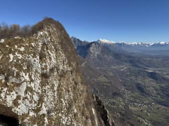 Sperone peak from Sospirolo 1
