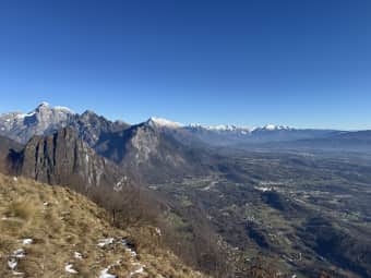 Sperone peak from Sospirolo 4