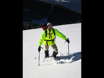 Snowshoeing on Nevegal 7