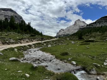 Hike from Capanna Alpina to Malga de Gran Fanes