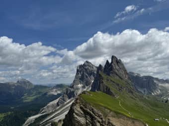 Seceda - hiking to the Odle 7