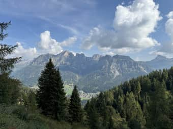 Cima Fertazza and Belvedere hut 3