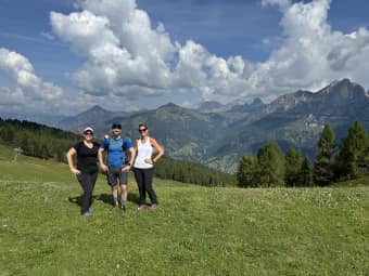 Cima Fertazza and Belvedere hut 5