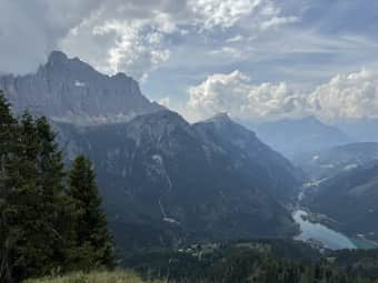 Cima Fertazza and Belvedere hut 6