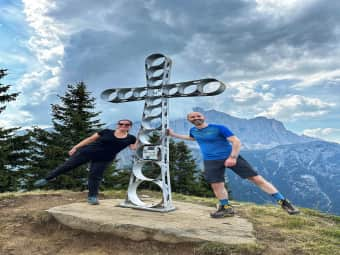 Cima Fertazza and Belvedere hut 7